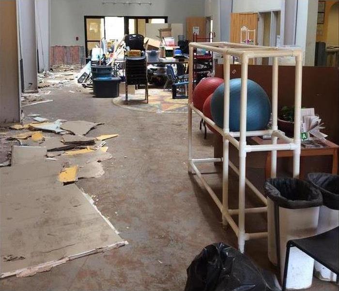 Water Damage in Healthcare Facility
